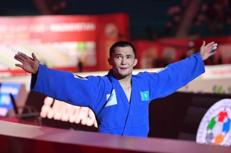 Дзюдоист Магжан Шамшадин стал победителем турнира Grand Slam в Астане