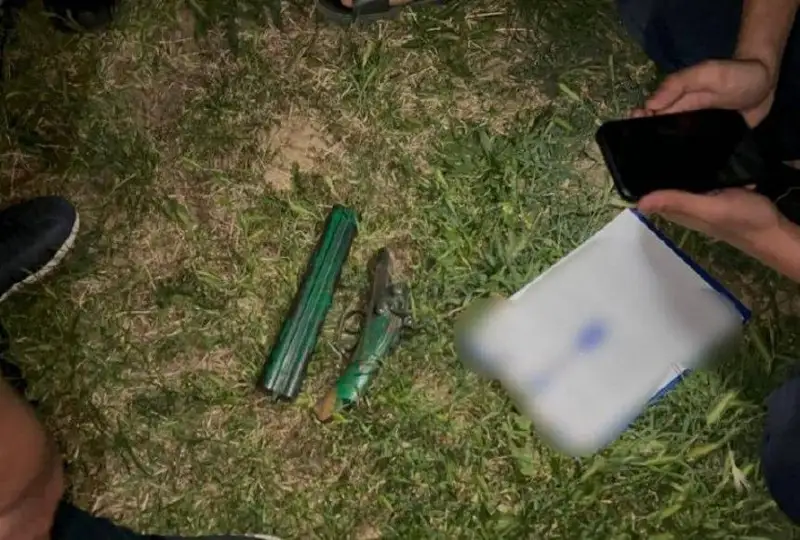 Оружие и наркотики изъяли полицейские у жителей Туркестанской области