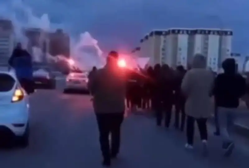 Оштрафованы болельщики команды ФК «Каспий»