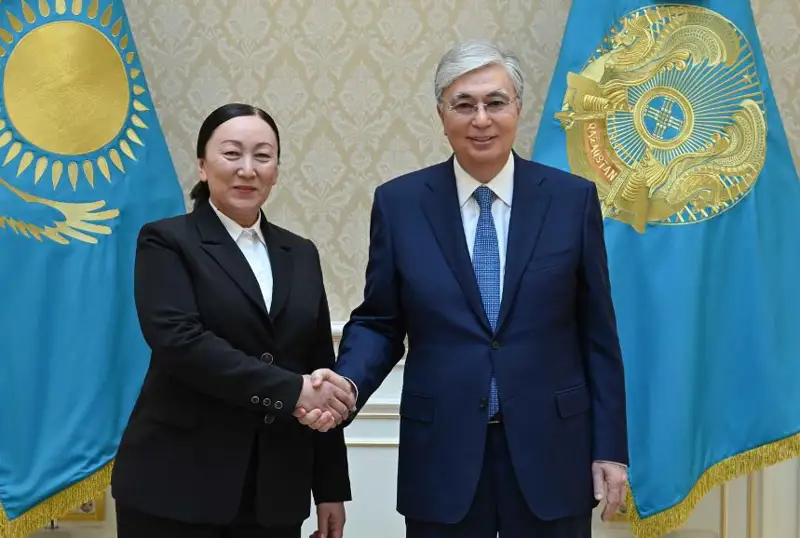 Мемлекет басшысы Ұлттық ғылым академиясының президенті Күнсұлу Закарьяны қабылдады