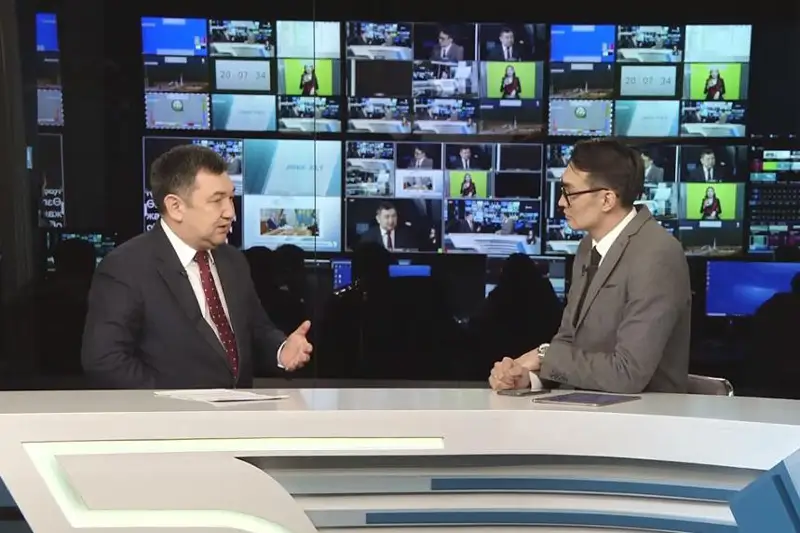 Jibek Joly: «Jańa ýaqyttyń» jańa stýdııasynda Aqparat mınıstri suhbat berdi