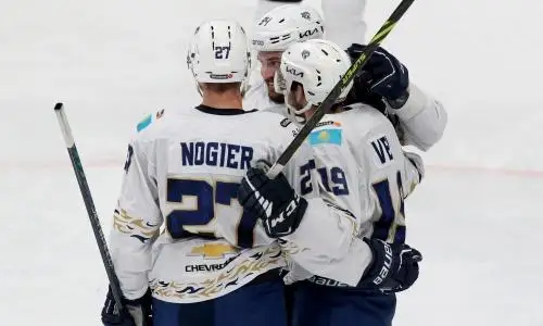 ХК «Барыс» победил на выезде после двух подряд поражений в КХЛ