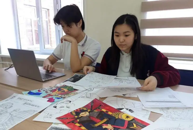 Карагандинские школьники стали изучать историю Казахстана с помощью аниме