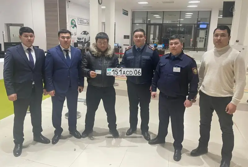 Первый иностранный автомобиль легализован в Атырау