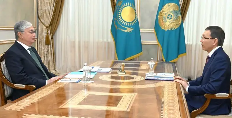 Давлат раҳбари Марказий сайлов комиссияси раиси Нурлан Абдировни қабул қилди