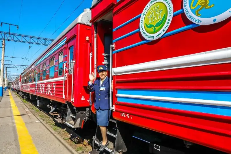 Поликлиника на рельсах. Как поезд «Саламатты Қазақстан» спасает жизни в отдаленных уголках страны