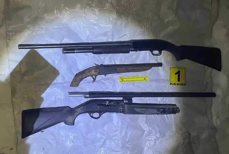 Тайник с похищенным в ходе январских событий оружием и боеприпасами нашли в Таразе