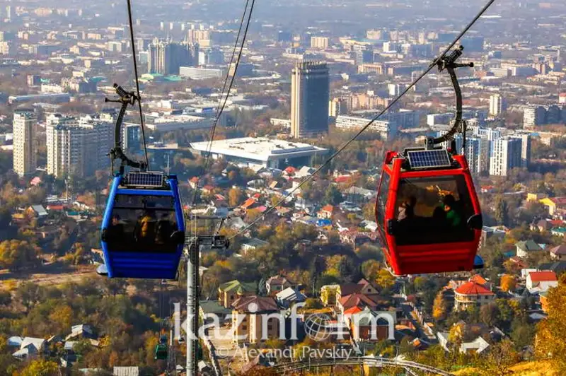 Новые канатные дороги планируют построить в Алматы