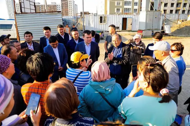 Не позволим застройщикам создавать видимость бурной работы - аким Астаны о проблемных ЖК