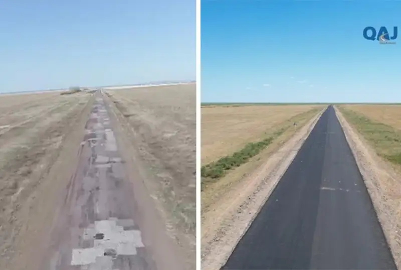 Разбитые участки трассы “Жезказган-Петропавловск” приведут в порядок