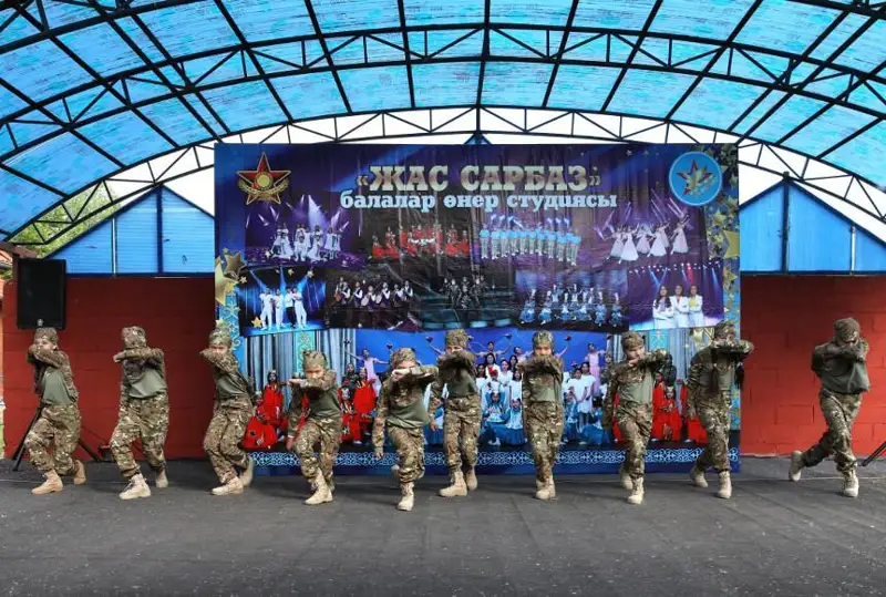 Военно-патриотический клуб создали в учреждении «SOS Детская деревня Астана»