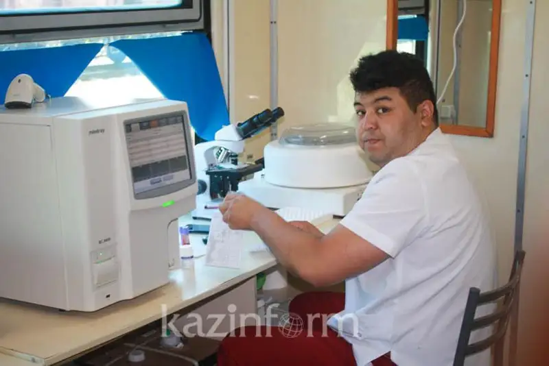 Медицинский поезд «Саламатты Қазақстан» прибудет на станцию Денисов