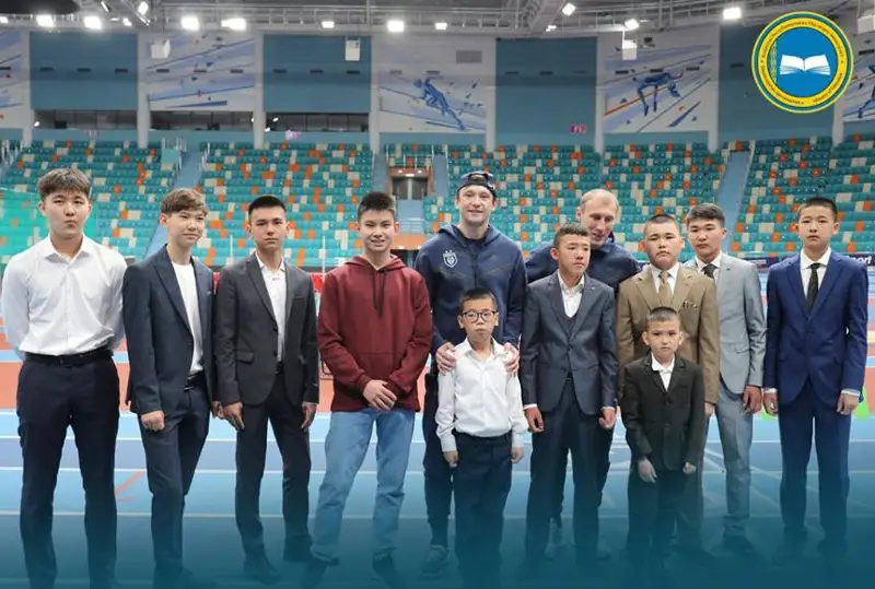 Юные герои Казахстана встретились со своими кумирами