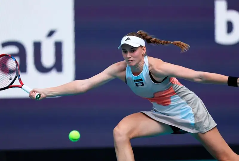 Elena Rybakına qatarynan úsh matchta 10-nan astam eıs jasaǵan birinshi tennısshi atandy