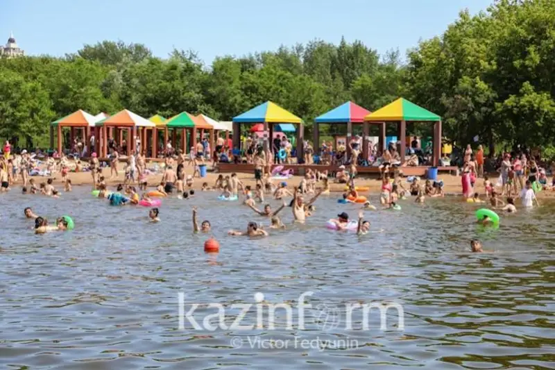 Купальный сезон в Атырау перенесли на полмесяца