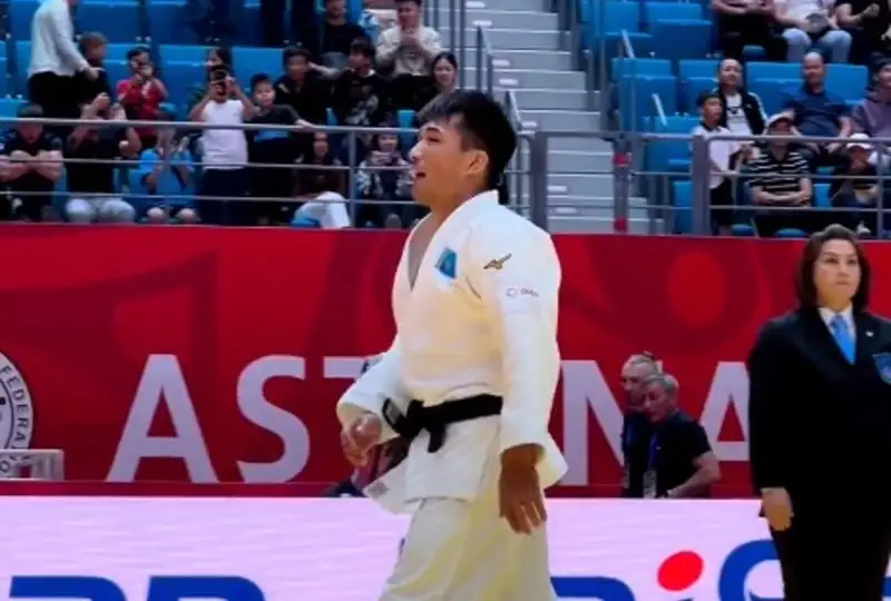 Ғусман Қирғизбаев ўзбекистонлик дзюдочини мағлуб этиб финалга чиқди