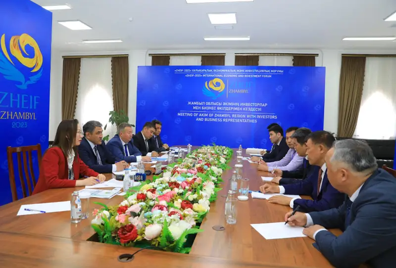 «Zhambyl Economic and Investment Forum – 2023» да хорижий инвесторлар турли хил йирик лойиҳалар таклиф қилди