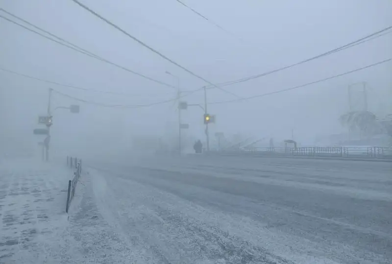 Яқутистоннинг учта аҳоли пунктида минус 57 даража қайд этилди