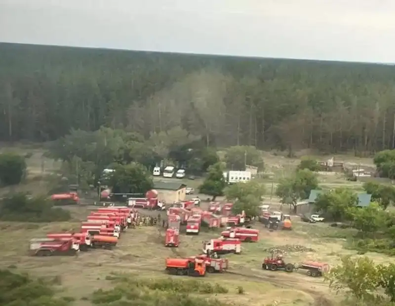 پاۆلودار وبلىسىنداعى ءورتتى سوندىرۋگە قورعانىس مينيسترلىگىنىڭ ۇشاقتارى كەلدى