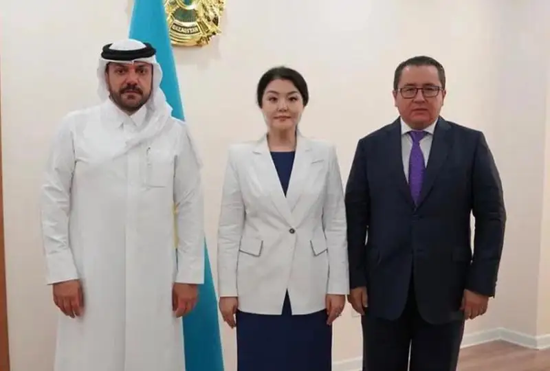 О строительстве медицинского хаба в Астане договорились Ажар Гиният и глава катарского холдинга