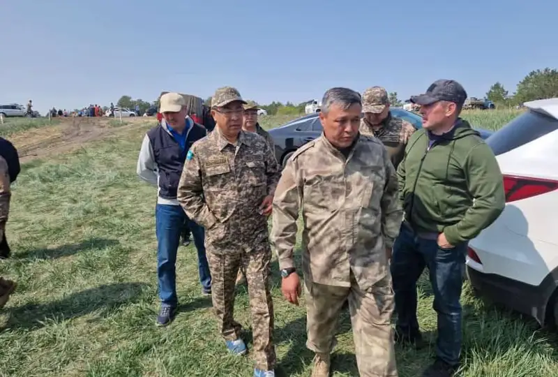 Все силы и средства мобилизованы на тушение лесного пожара - аким Абайской области