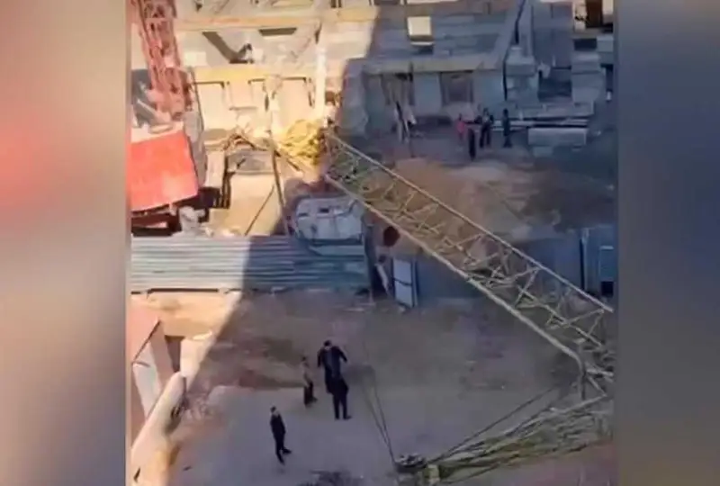 كوكشەتاۋدا كران قۇلاپ، ءبىر ادام كوز جۇمدى