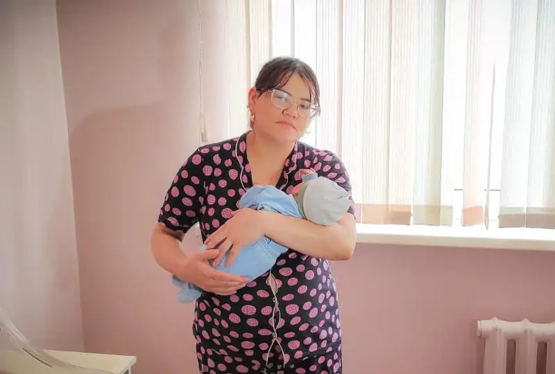 Малыш весом более 5 кг родился в Темиртау