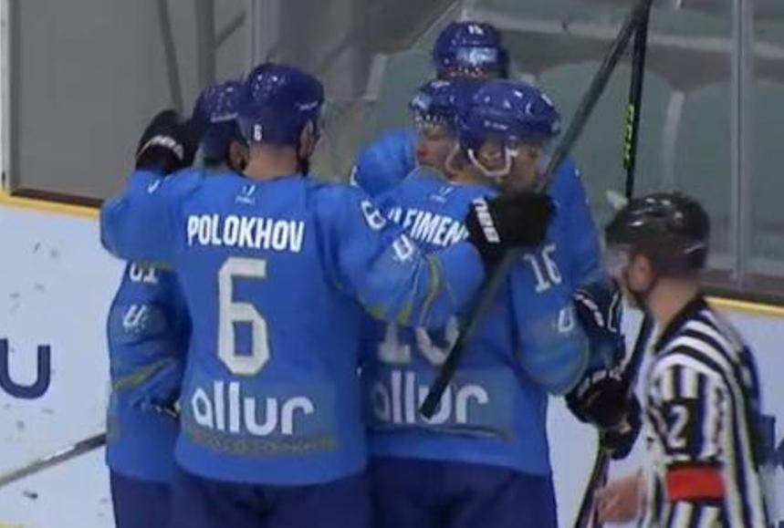 Kazakh men's ice hockey team defeats Hungary at FISU 2023 World