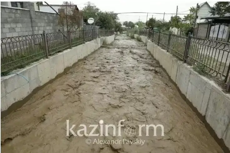 الماتى وزەندەرىندە سەل ءجۇرۋ قاۋپى بار