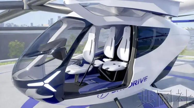 SkyDrive公司空中飞行汽车改为搭载3人