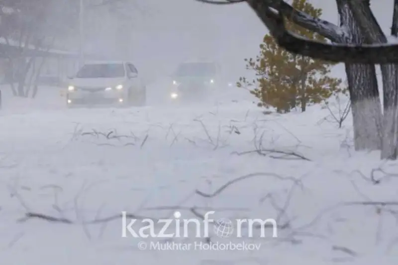 Qazaqstan aýmaǵynyń jartysynan astamynda qar jatyr