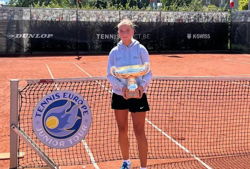 Казахстанка выиграла престижный юниорский турнир в Бельгии