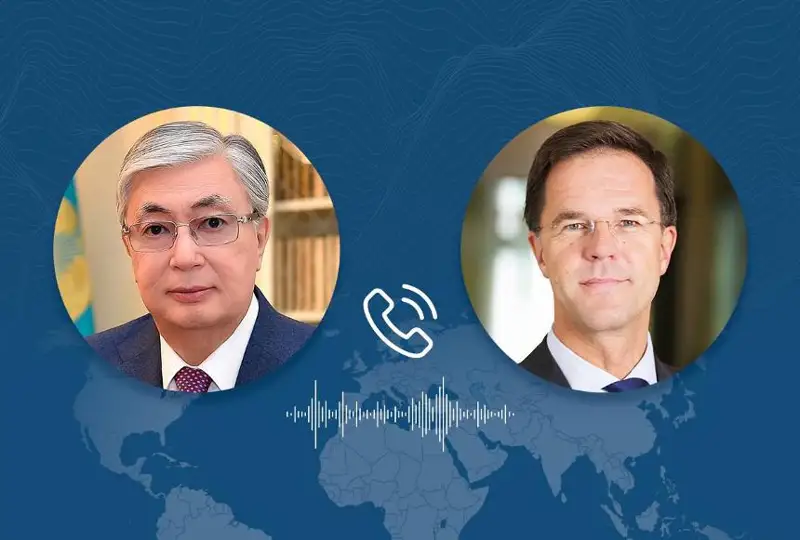 پرەزيدەنت نيدەرلاند پرەمەر- ءمينيسترىنىڭ مىندەتىن اتقارۋشى مارك ريۋتتەمەن سويلەستى