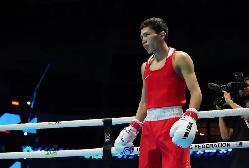 Санжар Ташкенбай стал финалистом чемпионата мира по боксу в Ташкенте