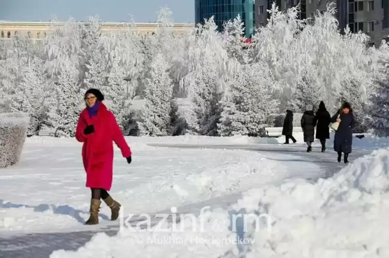 Какая погода будет в Казахстане 30 января