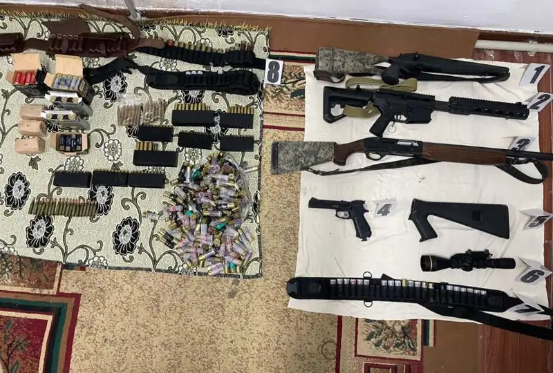 Арсенал оружия прятал у себя дома житель Алматы