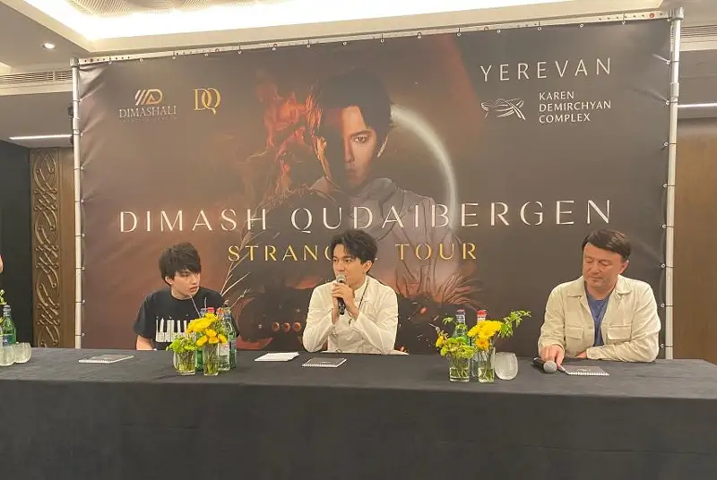 Димаш Кудайберген провел встречу с фанатами в Ереване