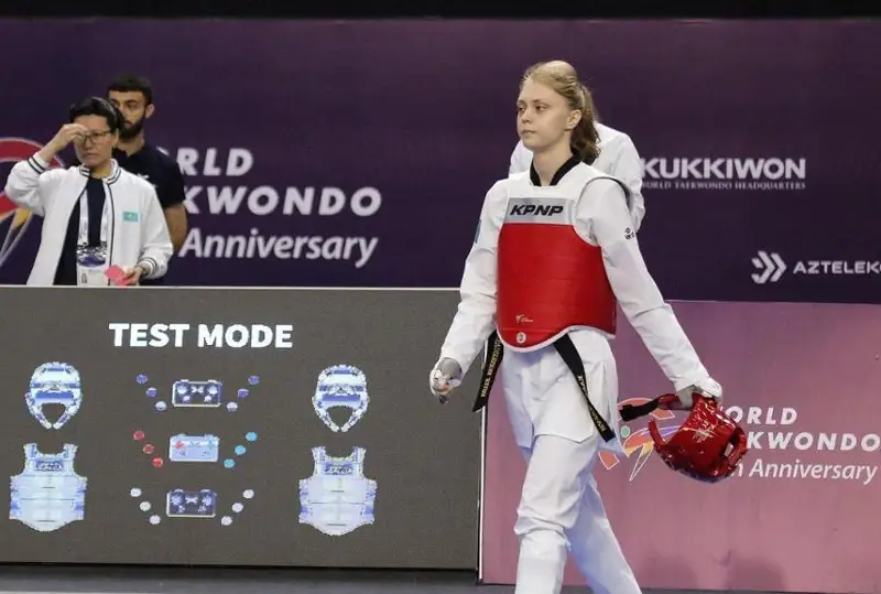 Taekvondodan álem chempıonaty: Eldar Birimbaı men Marııa Sevostıanova jarys jolynan shyǵyp qaldy