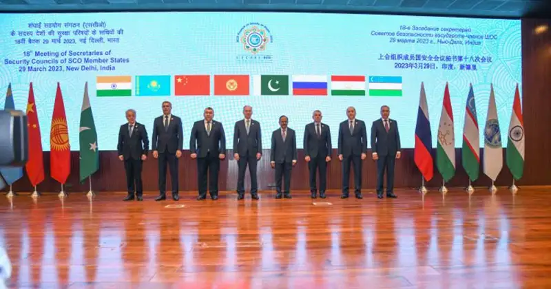 Гизат Нурдаулетов принял участие во встрече секретарей советов безопасности стран ШОС