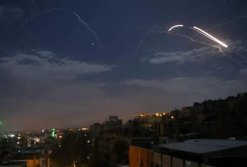 ВВС Израиля нанесли удары по Дамаску