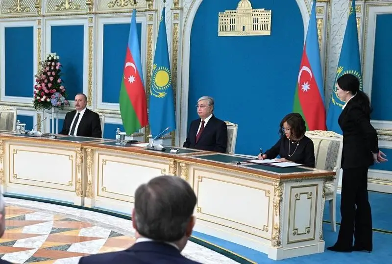 Prezıdent TRK men ÁZERTADJ agenttigi seriktestik baılanys ornatty