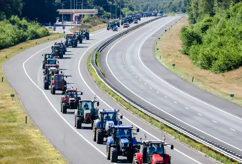 Бельгийские фермеры на тракторах приедут в Брюссель на крупную акцию протеста