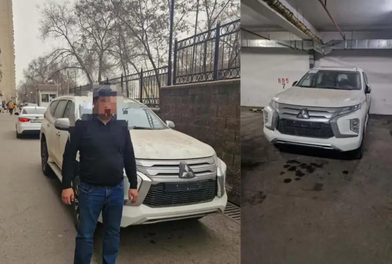 Два кроссовера присвоил актюбинец под предлогом перевозки