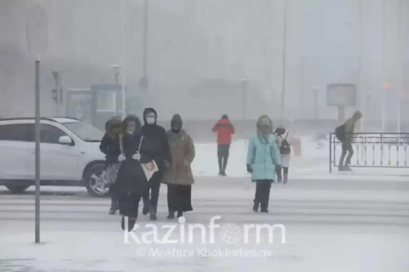 Жел күшейіп, жаяу бұрқасын болады: Қазидромет 19-шы ақпанның ауа райы болжамын жариялады
