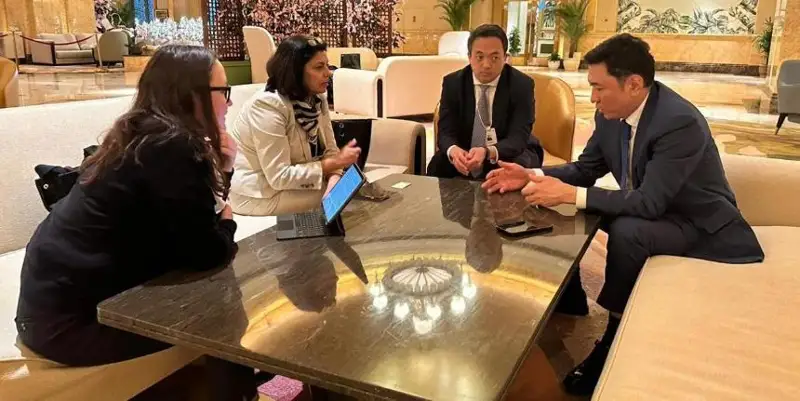 能源部长会见欧开行可持续基础设施集团董事总经理