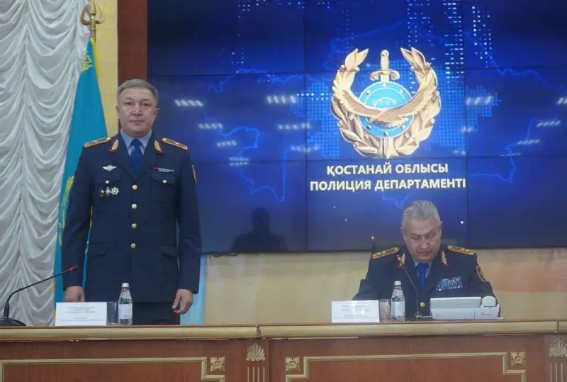 Ерлан Файзуллин назначен начальником департамента полиции Костанайской области