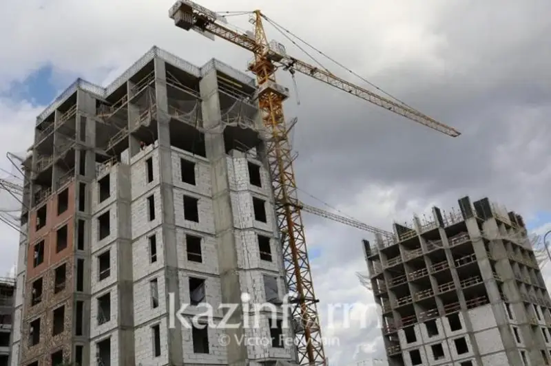 Қозоғистоннинг аксарият ҳудудларида қурилиш ишлари ҳажми ошди