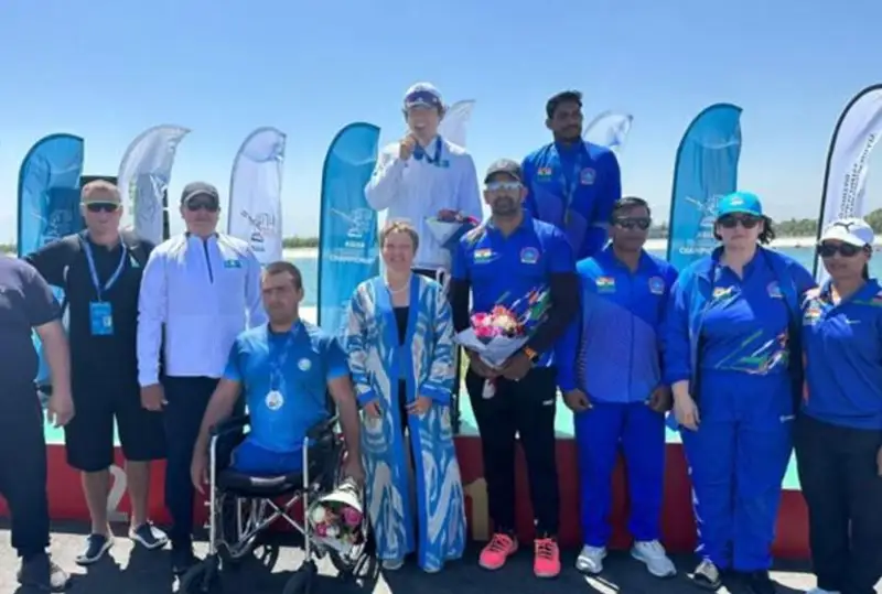 Бибарис Спатай Ўзбекистонда параканоэ бўйича Осиё чемпиони бўлди