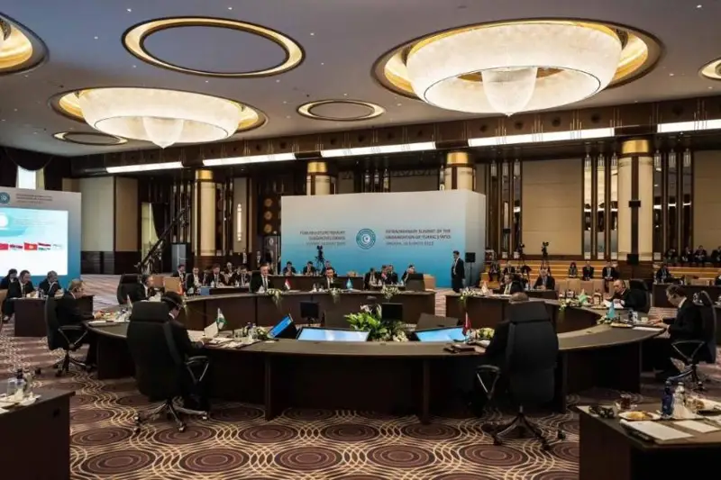 哈第一副外长参加突厥国家组织外长理事会会议