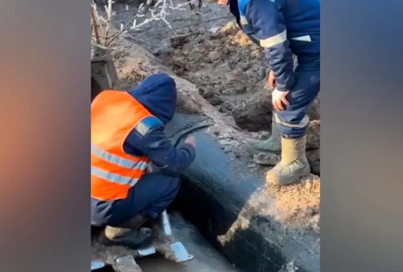 Petropavlda ońtústik-shyǵys sý qubyry osymen úshinshi márte jaryldy